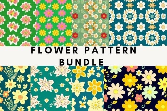 Flowers Pattern: Elevate Your Visual Design with Premium Assets