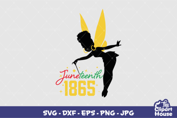 Juneteenth 1865 Fairy: A Versatile Digital Asset for Creators and Small Businesses
