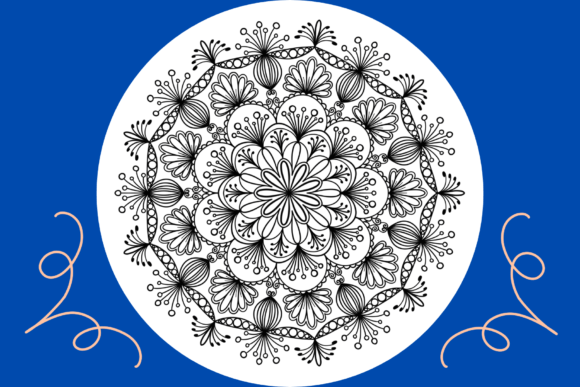 Mandala Coloring Page 80: Versatile Design Asset for Creatives