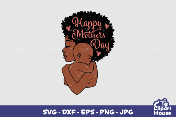 Mother and Baby Mothers Day Designs