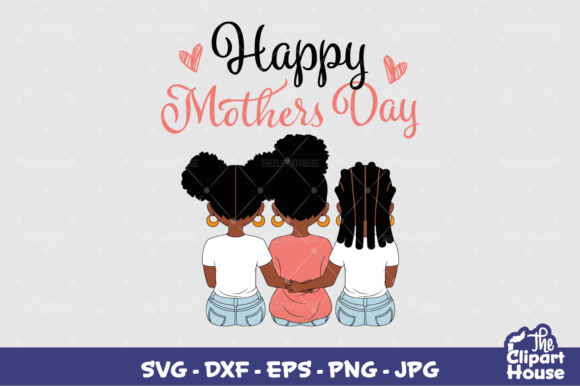 Mothers Day Daughters: A Versatile Design for Creators and Small Businesses