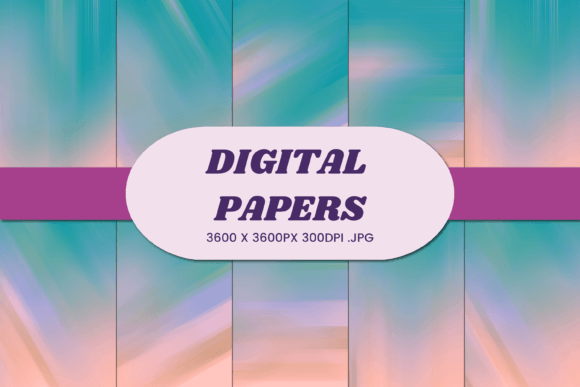 Retro Vintage Abstract 35 Digital Paper
