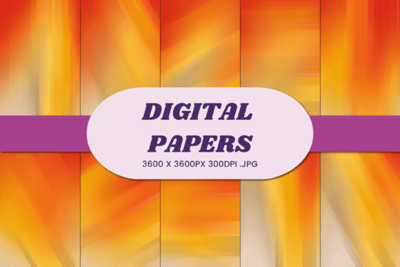 Retro Vintage Abstract 37 Digital Paper