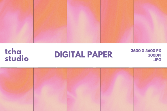 Summer Watercolor 14 Digital Papers: Elevating Your Creative Business with Authentic Art