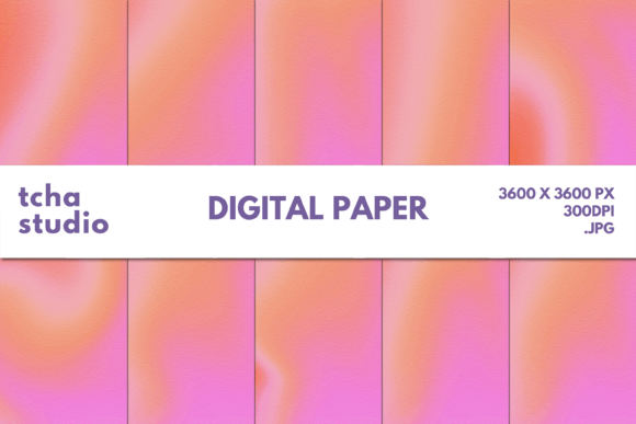 Summer Watercolor 18 Digital Papers for Creators