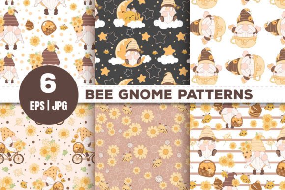 Transforming Creative Workflows with the Cute Gnome Themed Seamless Pattern Set